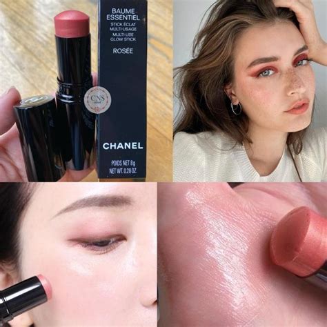 chanel baume essentiel multi-use glow stick sculpting|Chanel baume essentiel rose swatches.